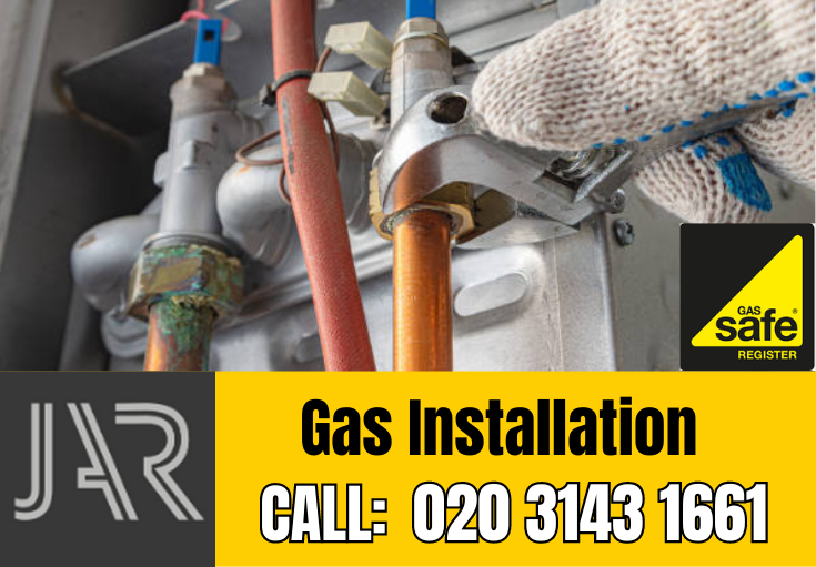 gas installation West Byfleet