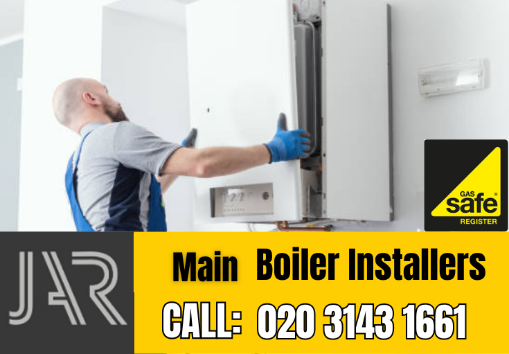 Main boiler installation West Byfleet